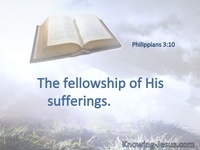 Philippians 3:10